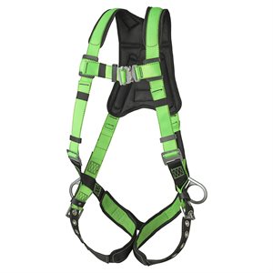 PEAKWORKS - V8006210 - PEAKPRO HARNESS - 3D - CLASS AP - STAB LOCK CHEST BUCKLE - GROMMETTED LEG STRAPS - FBH-60120B