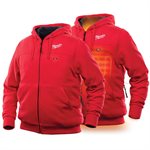 302R-20L - Heated Hoodie Only L (RED) - MILWAUKEE 
