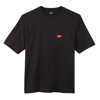 T-shirt à poche - Manches courtes Noir S