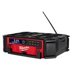 2950-20 Milwaukee Packout Radio and charger